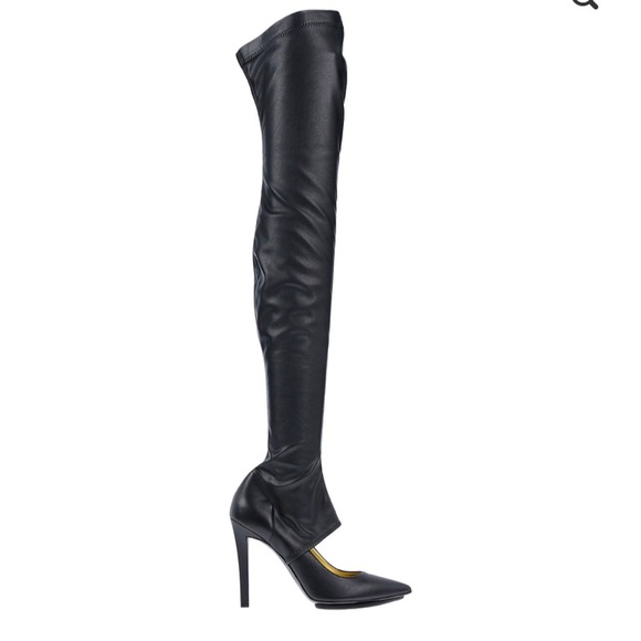 stella mccartney thigh high boots